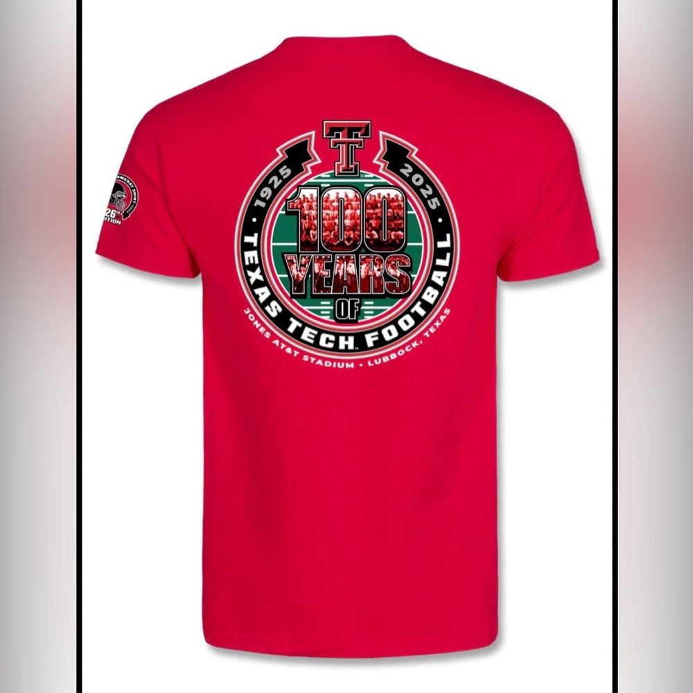 Texas Tech Football Red T-Shirt Small